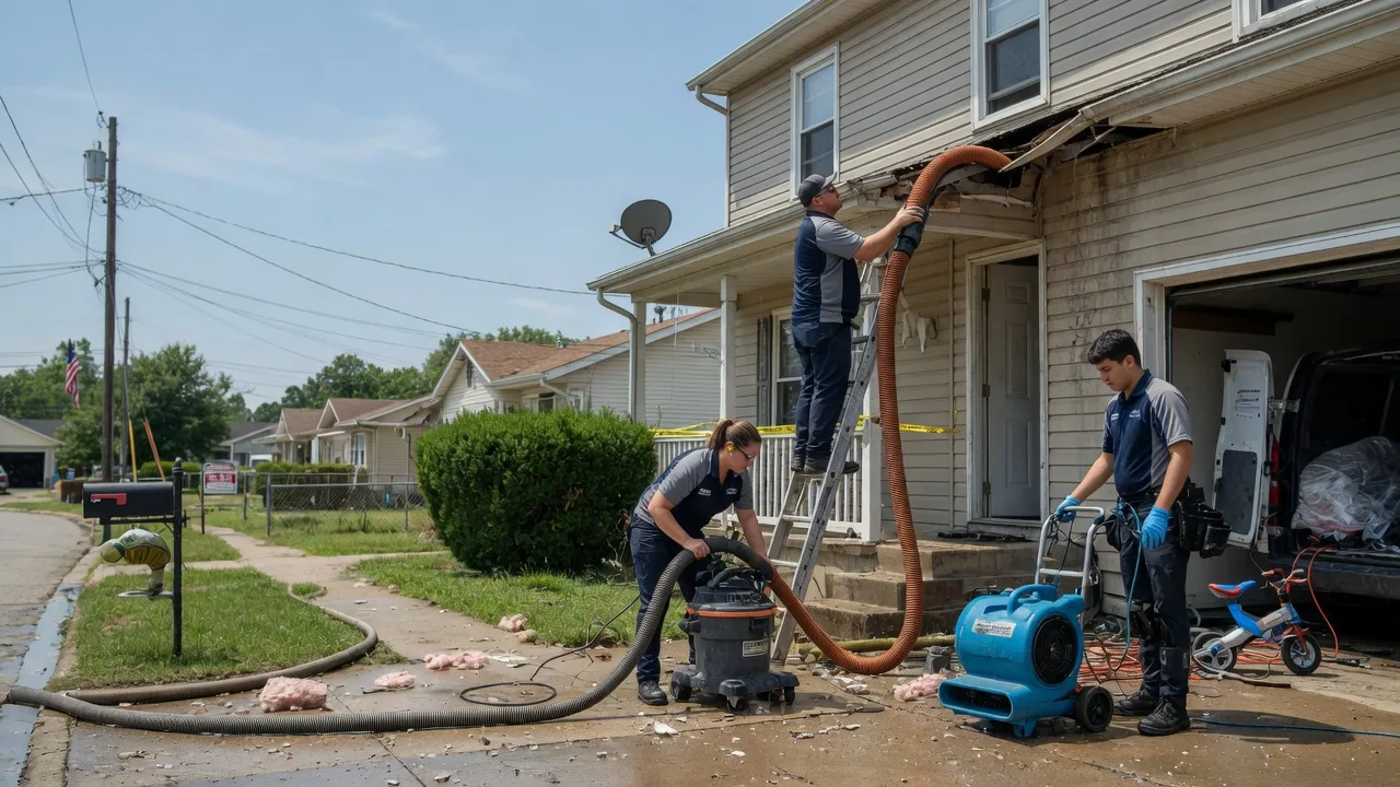 Water Damage Restoration in Melbourne, AR near me